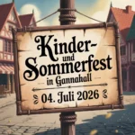 Kinder- und Sommerfest in Gannahall 2026