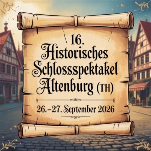 16. Historisches Schlossspektakel Altenburg (TH) 2026