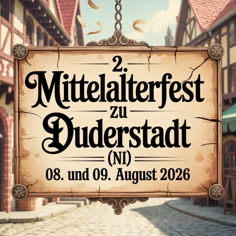 2. Mittelalterfest zu Duderstadt (NI) 2026