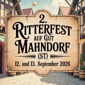 2. Ritterfest auf Gut Mahndorf (ST) 2026