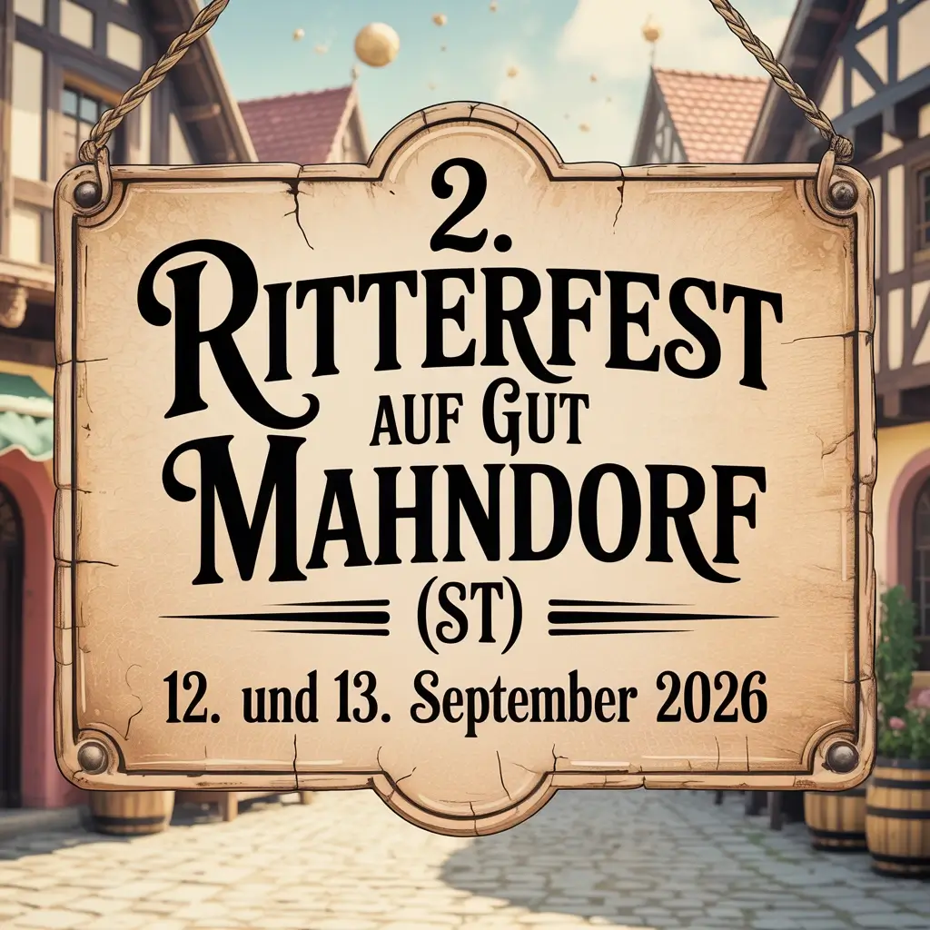 2. Ritterfest auf Gut Mahndorf (ST) 2026