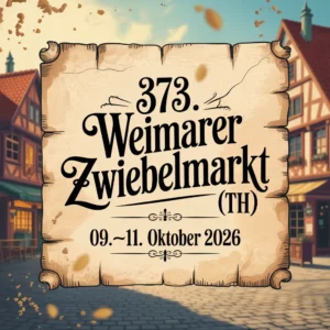 373. Weimarer Zwiebelmarkt (TH) 2026