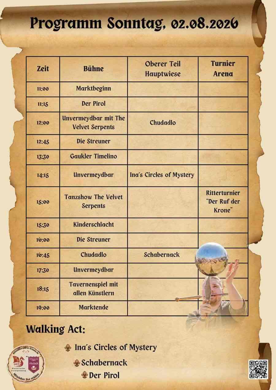 Mittelalterlicher Sommermarkt Freisen (SL) 2026