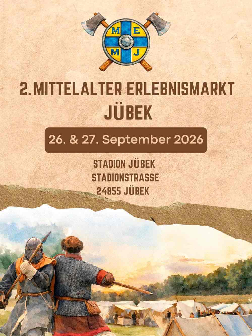 2. Mittelalter Erlebnismarkt Jübek (SH) 2026