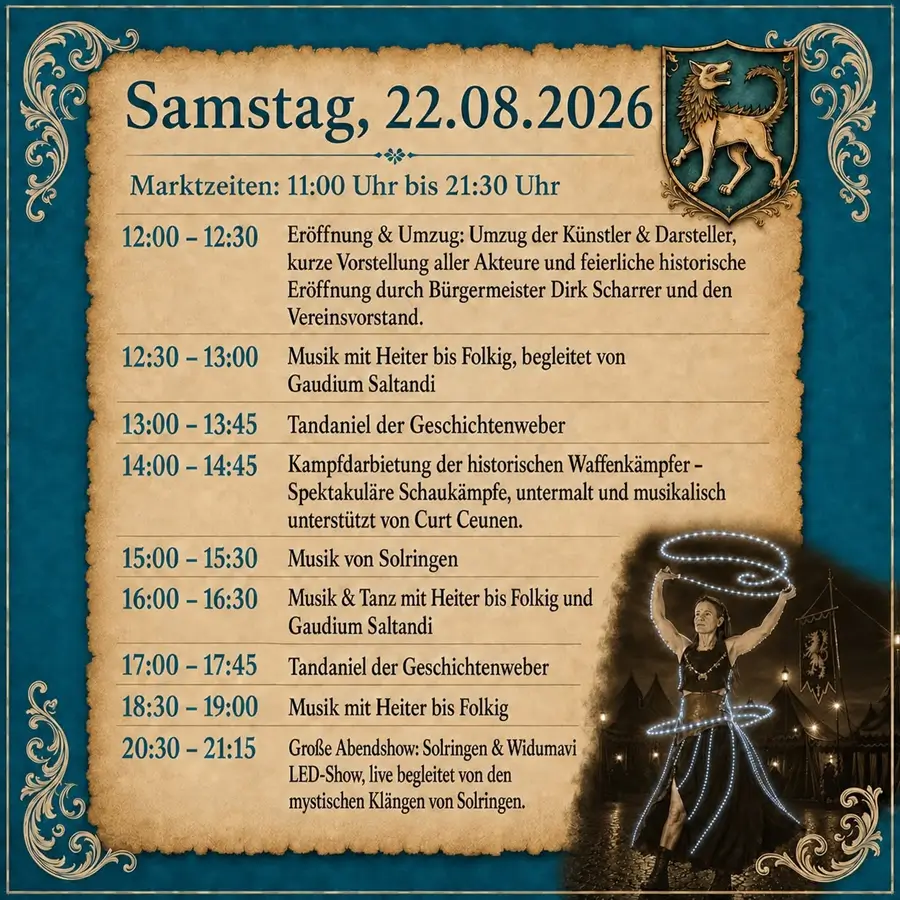 3. Mittelalterliches Treyben zum Grane Wolfhagen (HE) 2026