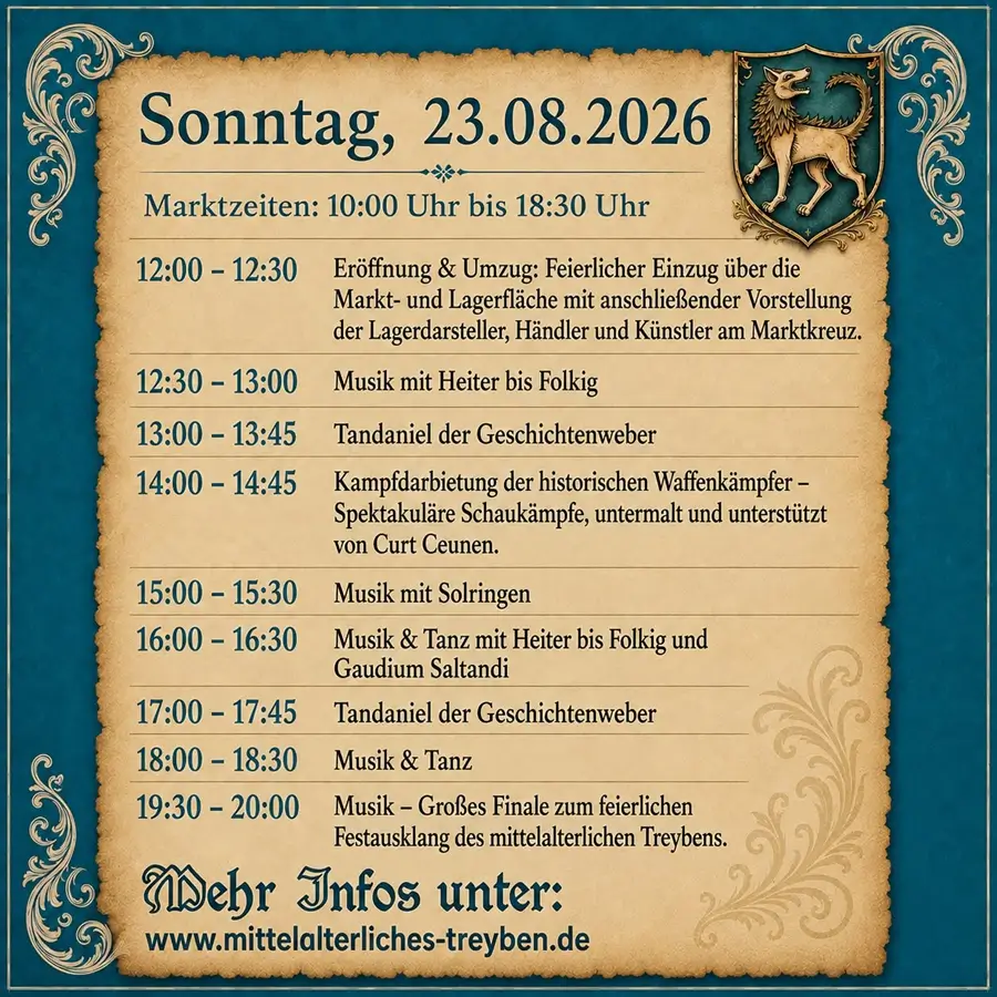 3. Mittelalterliches Treyben zum Grane Wolfhagen (HE) 2026