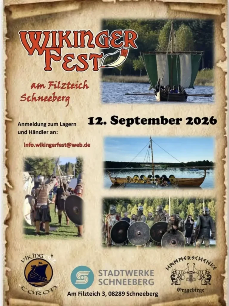 Wikingerfest am Filzteich in Schneeberg (SN) 2026