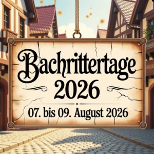 Bachrittertage 2026