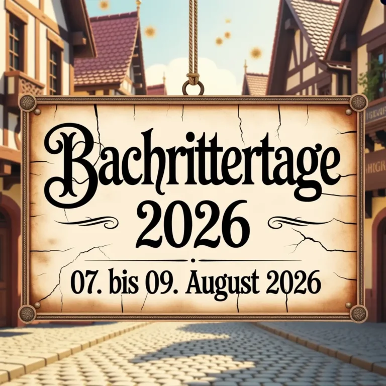 Bachrittertage 2026