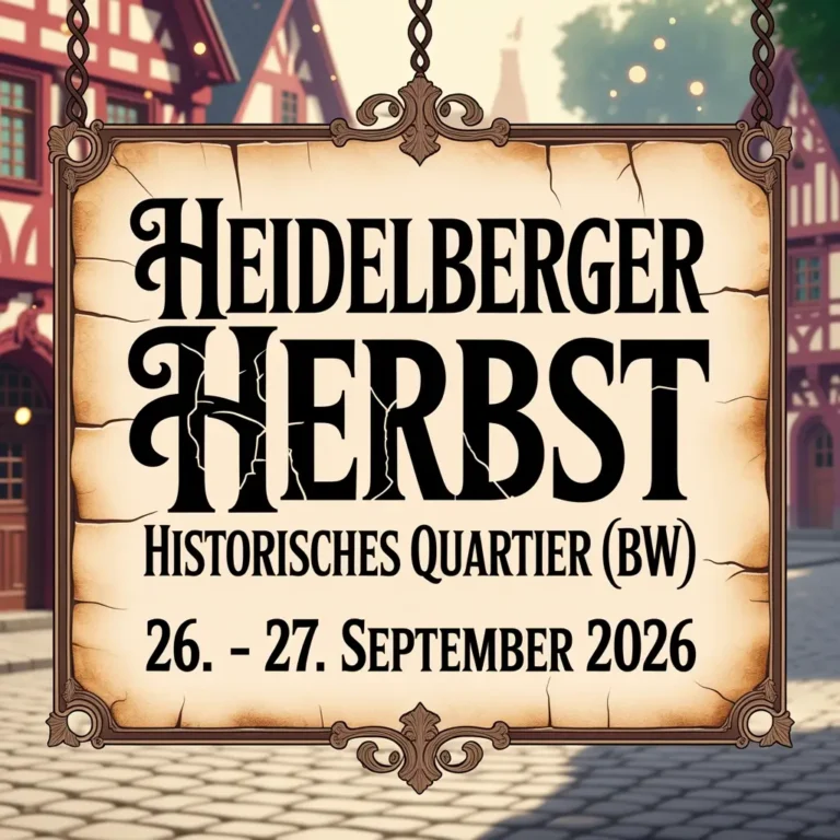 Heidelberger Herbst – Historisches Quartier (BW) 2026