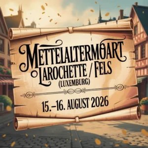 Mettelaltermoart Larochette / Fels (Luxemburg) 2026