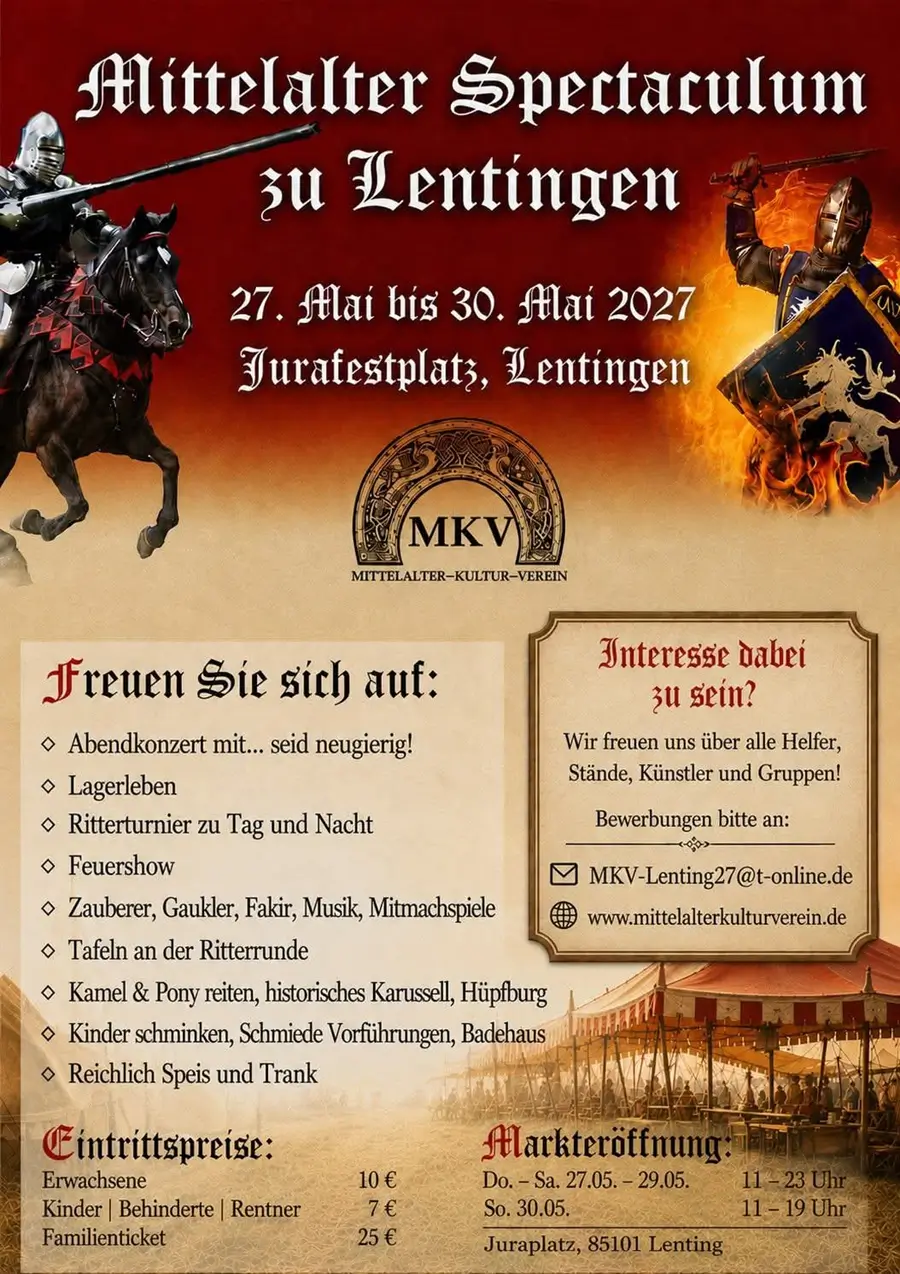 Mittelalter Spectaculum zu Lentingen (BY) 2027