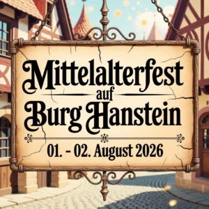 Mittelalterfest auf Burg Hanstein 2026