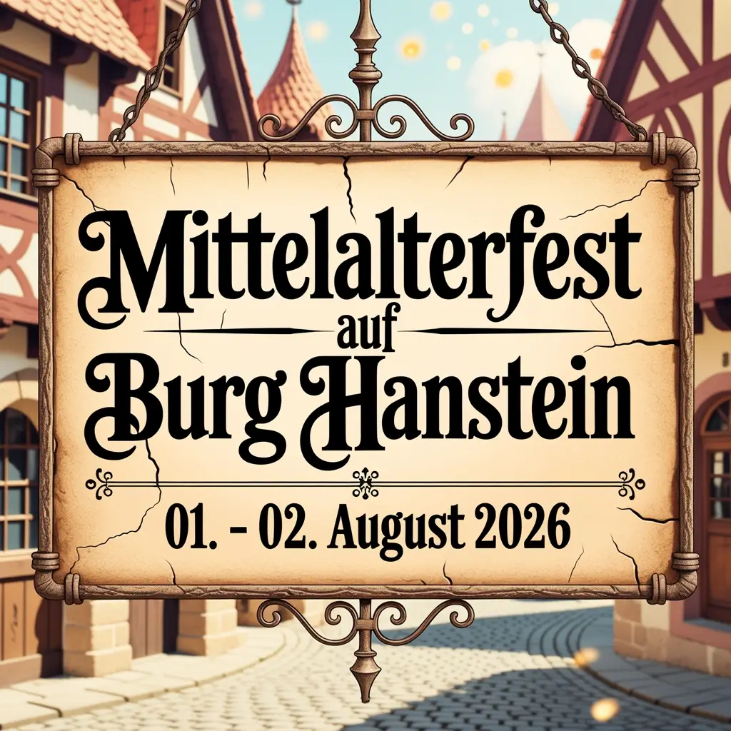 Mittelalterfest auf Burg Hanstein 2026