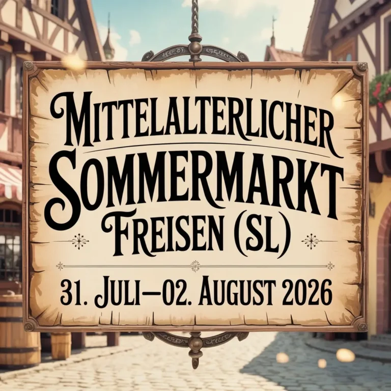 Mittelalterlicher Sommermarkt Freisen (SL) 2026
