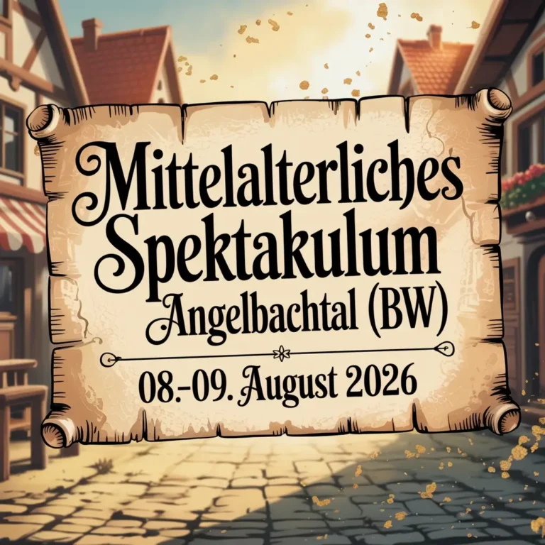 Mittelalterliches Spektakulum Angelbachtal (BW) 2026