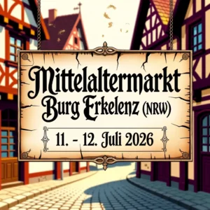 Mittelaltermarkt Burg Erkelenz (NRW) 2026