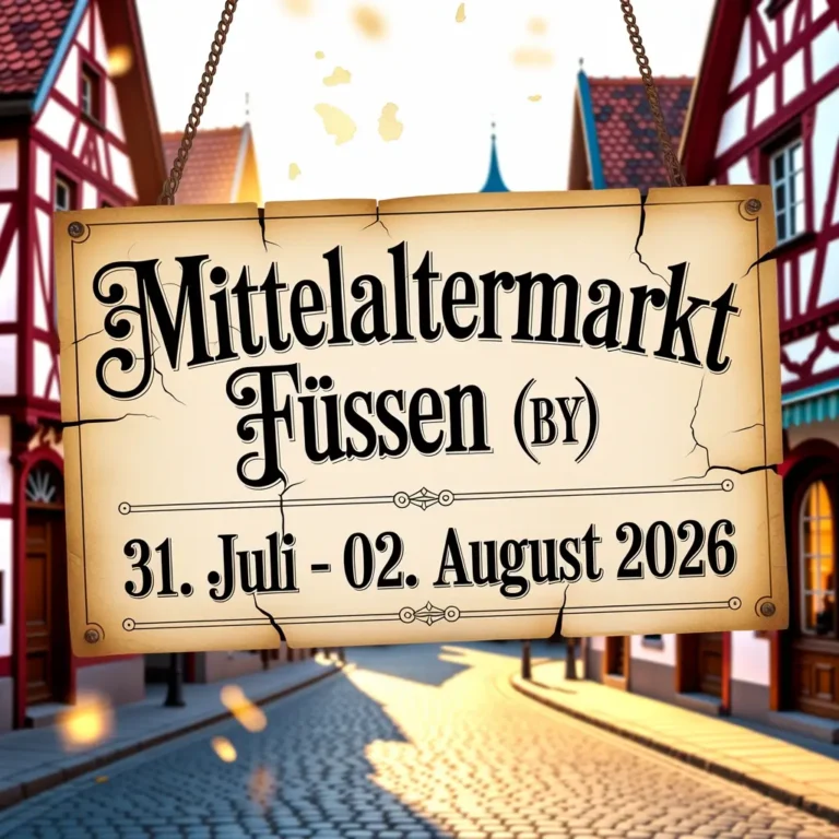 Mittelaltermarkt Füssen (BY) 2026
