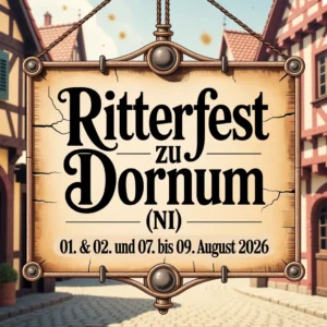 Ritterfest zu Dornum (NI) 2026