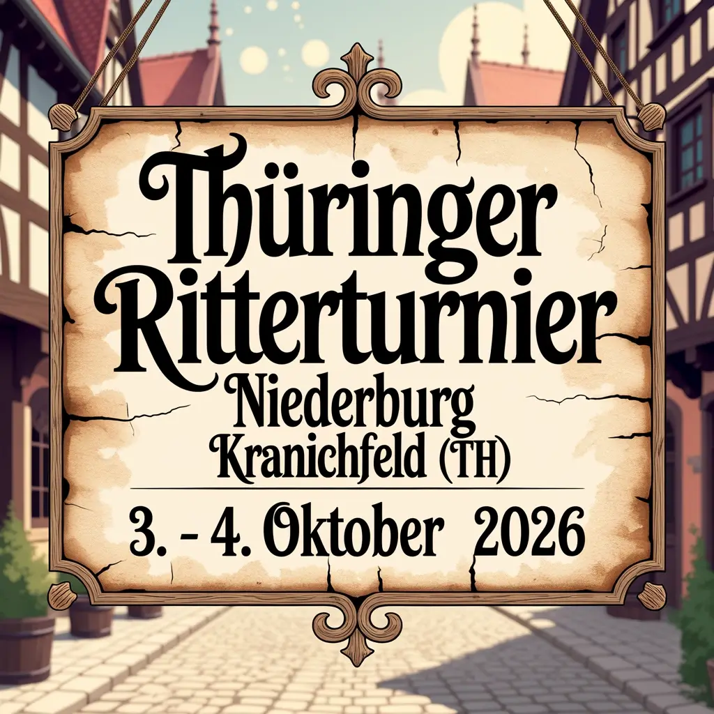 Thüringer Ritterturnier Niederburg Kranichfeld (TH) 2026