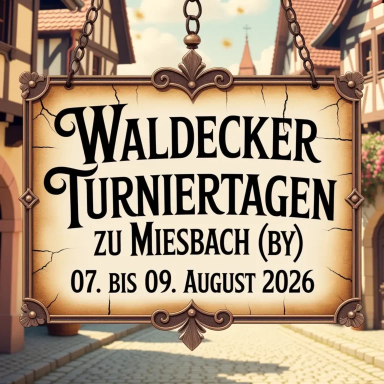 Waldecker Turniertagen zu Miesbach (BY) 2026