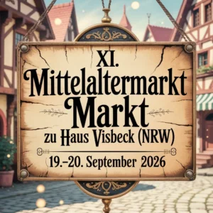 XI. Mittelaltermarkt zu Haus Visbeck (NRW) 2026