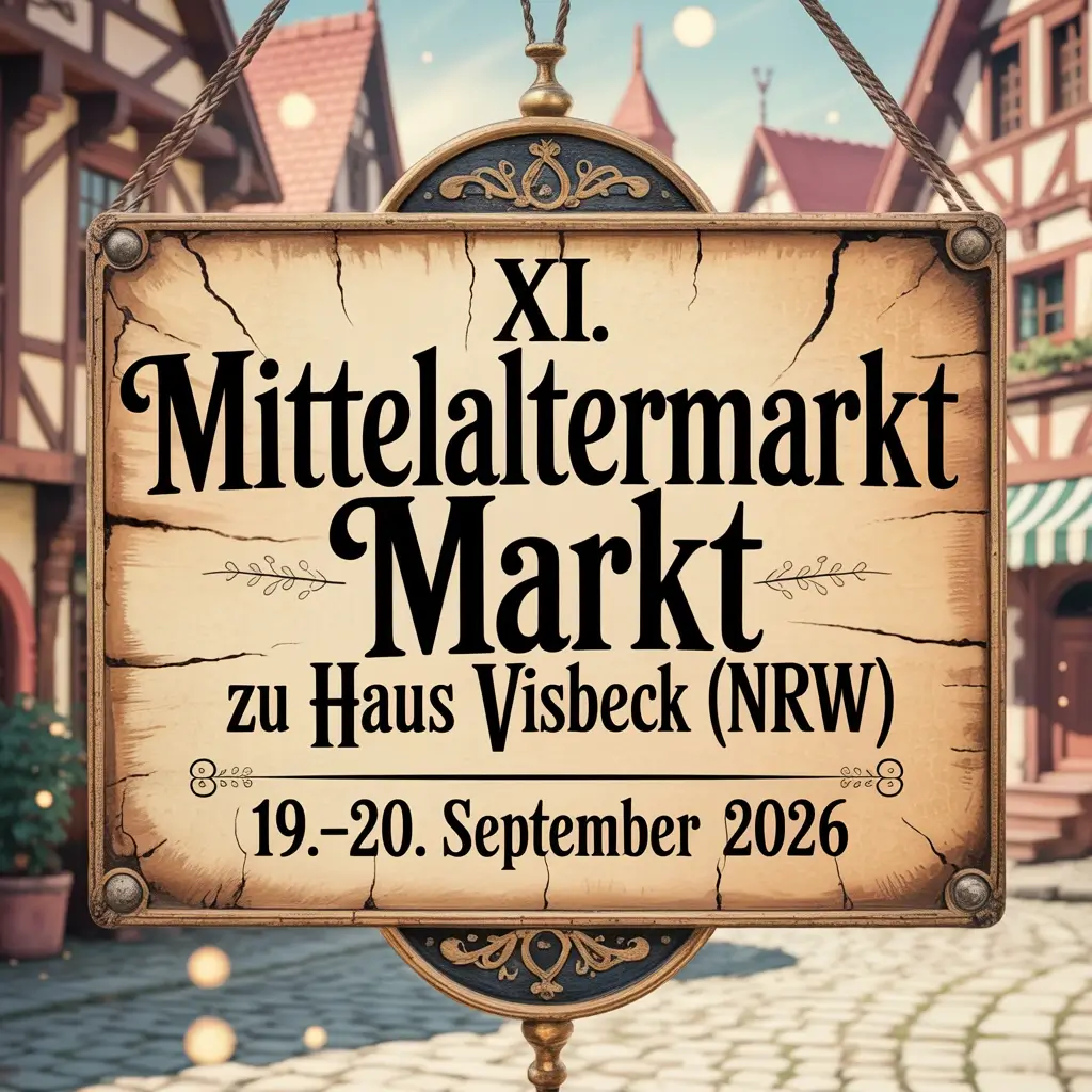 XI. Mittelaltermarkt zu Haus Visbeck (NRW) 2026