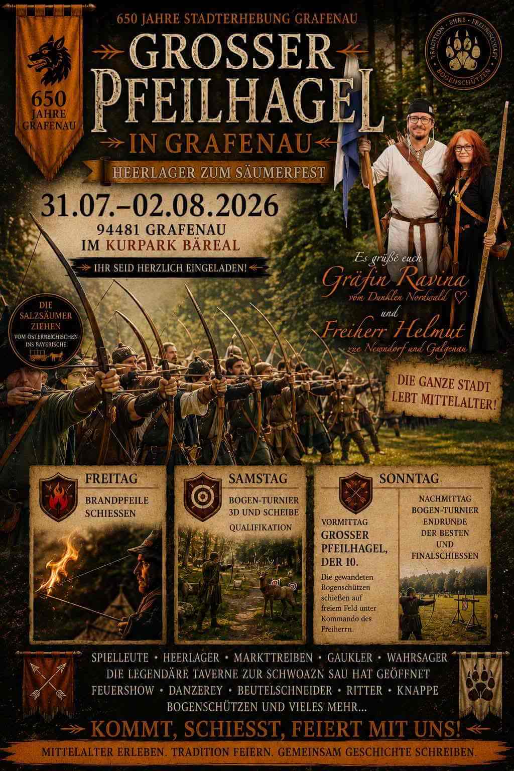 Großer Pfeilhagel in Grafenau (BY) 2026