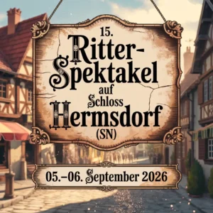 15. Ritter-Spektakel auf Schloss Hermsdorf (SN) 2026