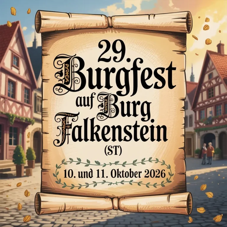 29. Burgfest auf Burg Falkenstein (ST) 2026