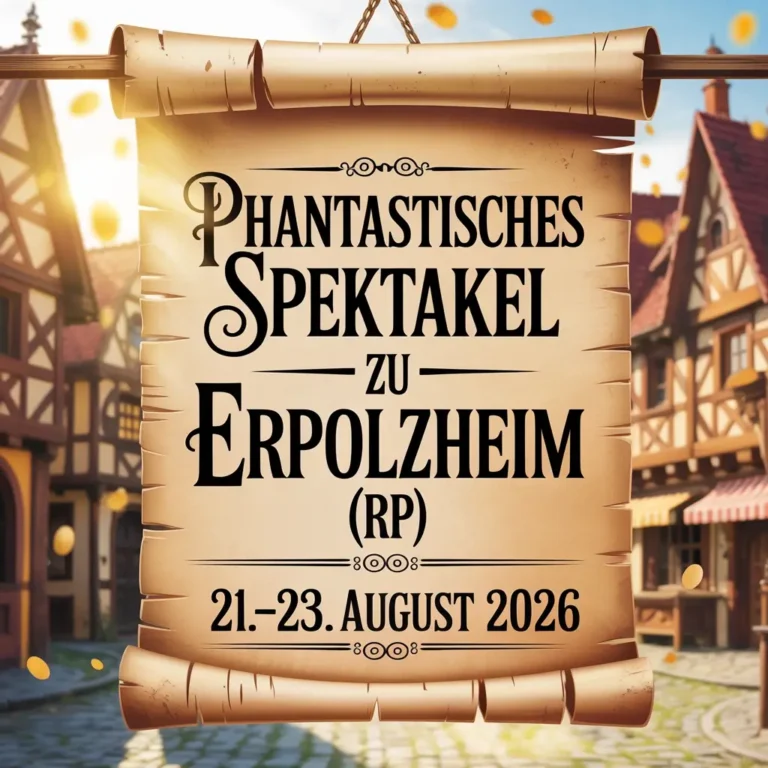 5. Phantastisches Spektakel zu Erpolzheim (RP) 2026
