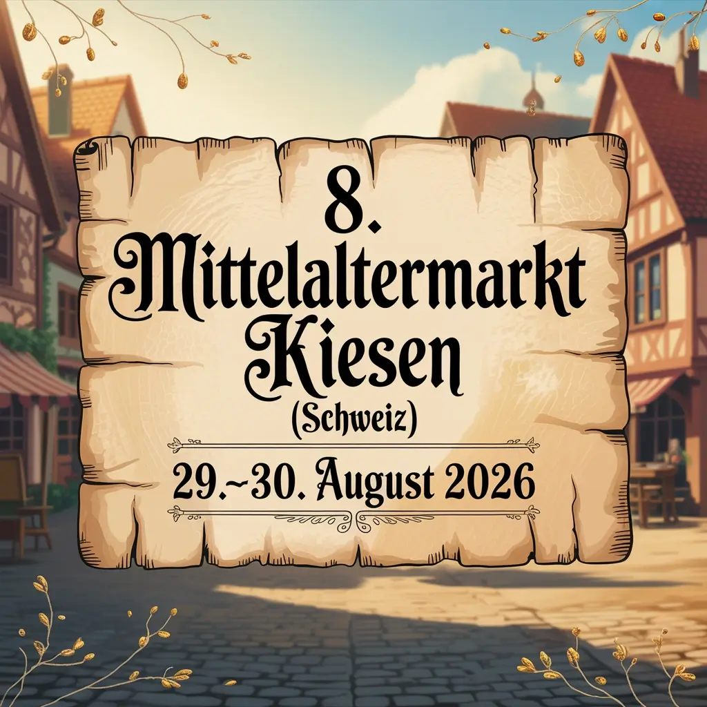 8. Mittelaltermarkt Kiesen (Schweiz) 2026