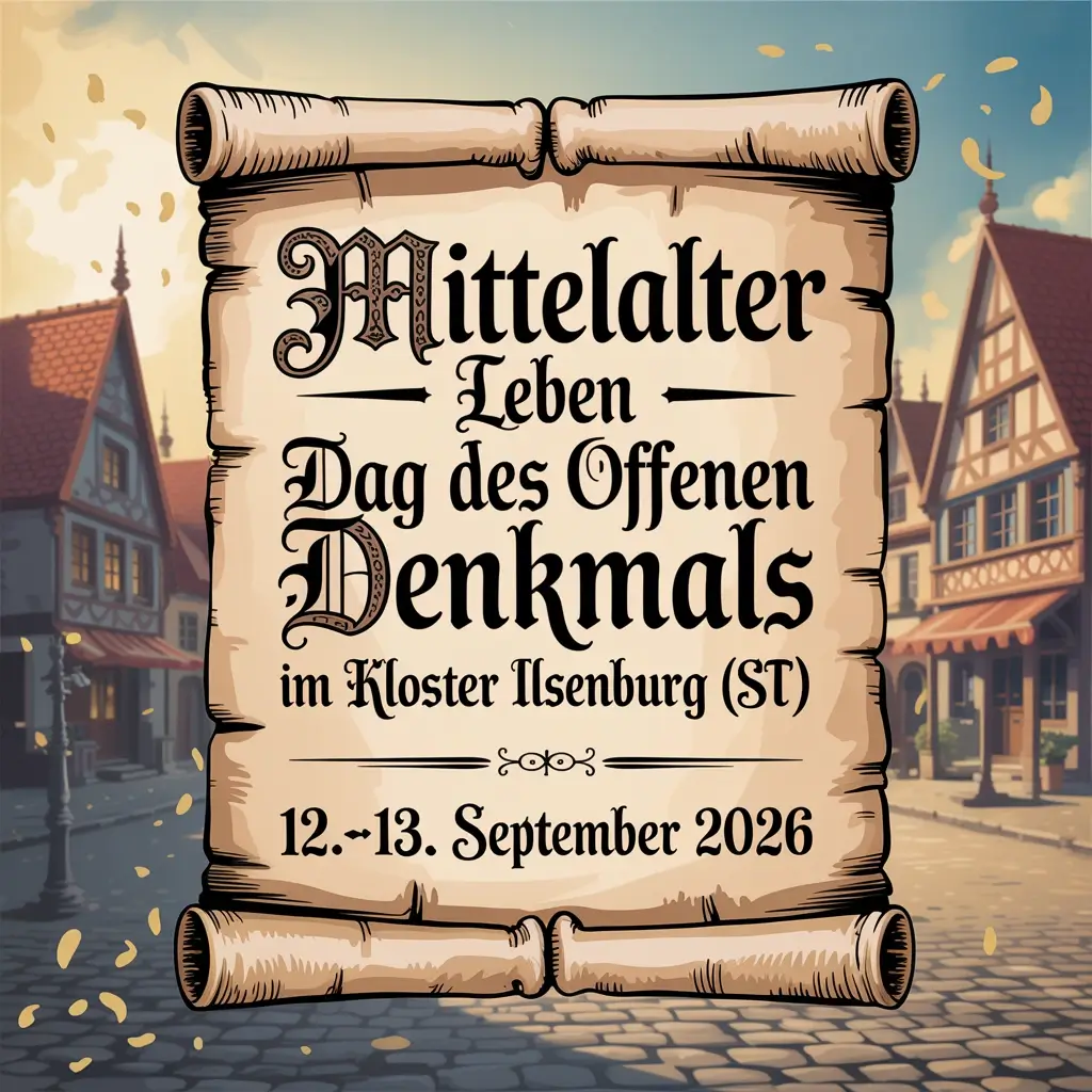 Mittelalter leben – Tag des offenen Denkmals im Kloster Ilsenburg (ST) 2026