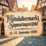 Mittelaltermarkt Sigmaringen (BW) 2026