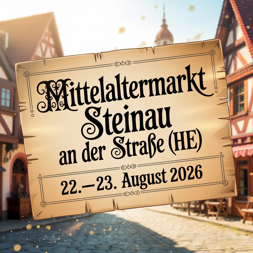 Mittelaltermarkt Steinau an der Straße (HE) 2026