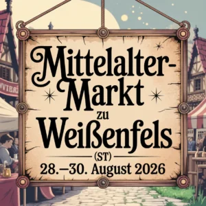 Mittelaltermarkt zu Weißenfels (ST) 2026