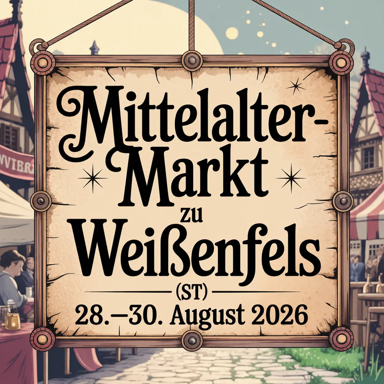 Mittelaltermarkt zu Weißenfels (ST) 2026