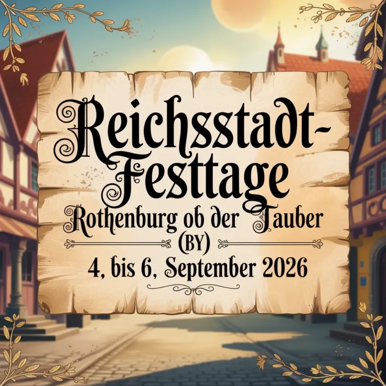 Reichsstadt-Festtage Rothenburg ob der Tauber (BY) 2026