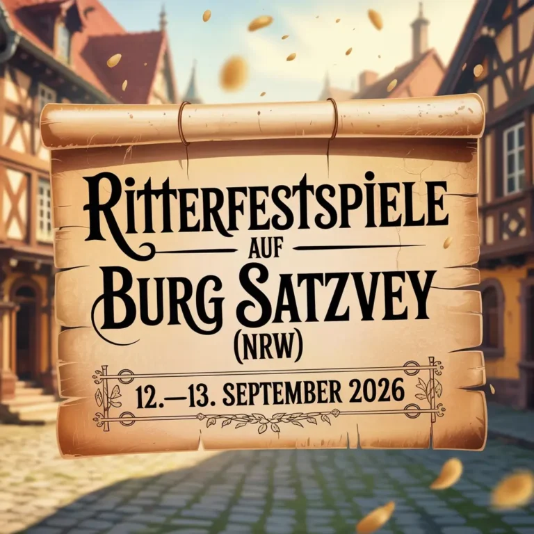 Ritterfestspiele auf Burg Satzvey (NRW) | 12. – 13. September 2026