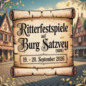 Ritterfestspiele auf Burg Satzvey (NRW) | 19. - 20. September 2026