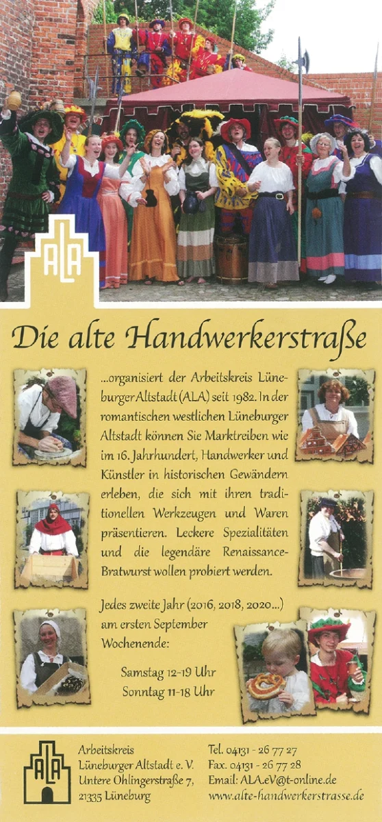 Alte Handwerkerstraße in Lüneburg (NI) 2026