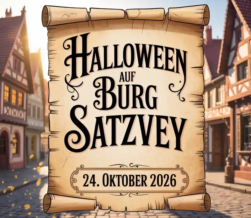 Halloween auf Burg Satzvey 2026