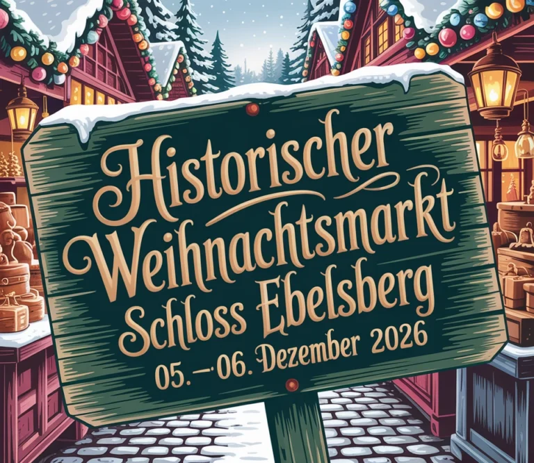 Historischer Weihnachtsmarkt Schloss Ebelsberg 2026