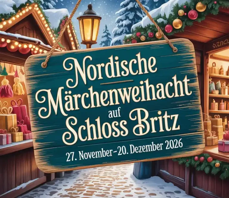 Nordische Märchenweihnacht auf Schloss Britz 2026
