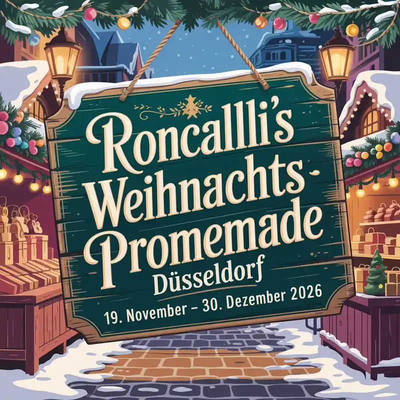 Roncalli’s Weihnachtspromenade Düsseldorf 2026