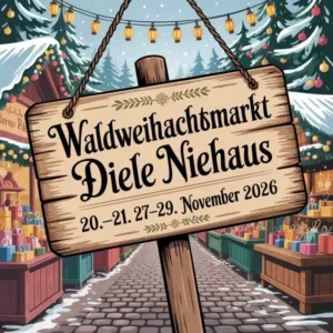 Waldweihnachtsmarkt Diele Niehaus 2026