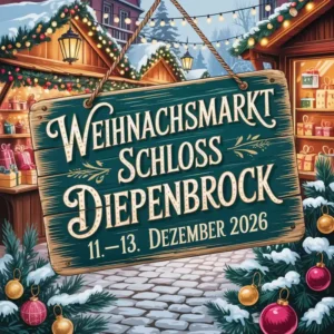 Weihnachtsmarkt Schloss Diepenbrock 2026