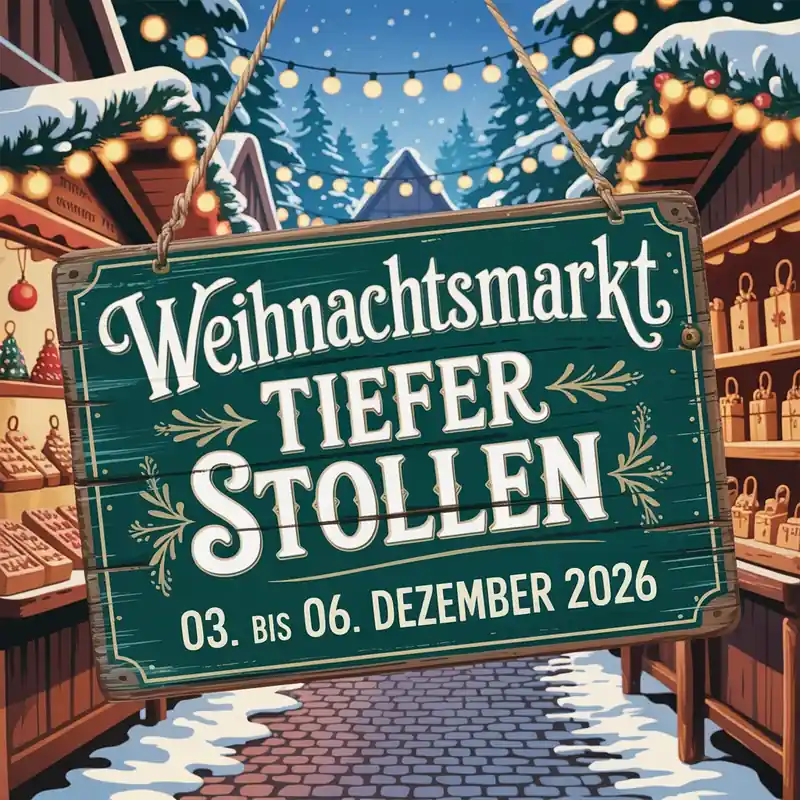 Weihnachtsmarkt Tiefer Stollen 2026