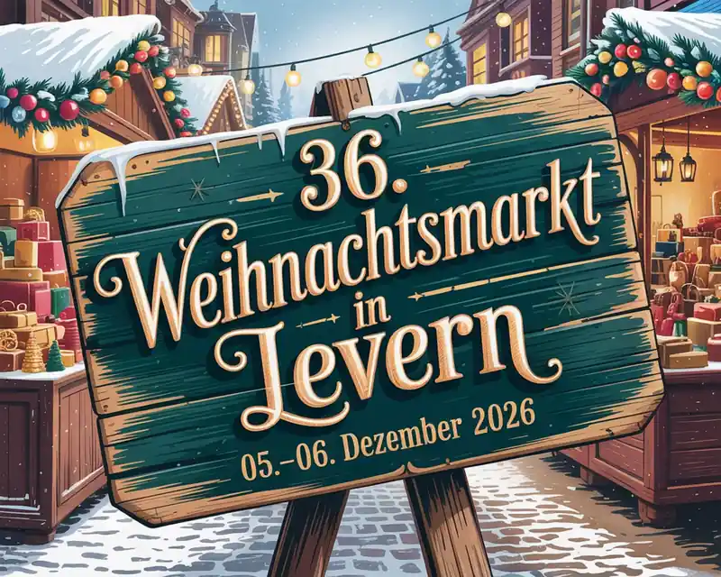 36. Weihnachtsmarkt in Levern 2026