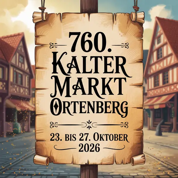 760. Kalter Markt Ortenberg 2026